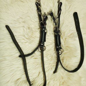 HotBonds Genuine Leather Frog Tie Bondage System - BDSM Restraints